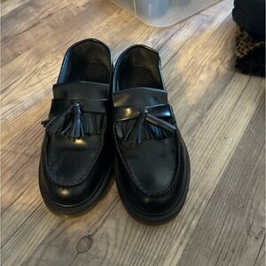 ADRIAN BEX SMOOTH LEATHER TASSEL LOAFERS